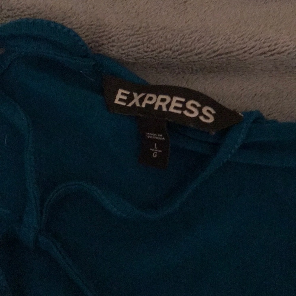 Express Turquoise Dress - Picture 4 of 4